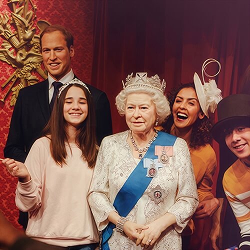 Madame Tussauds and Meal Packages for Two  Madame Tussauds and Meal Packages for Two