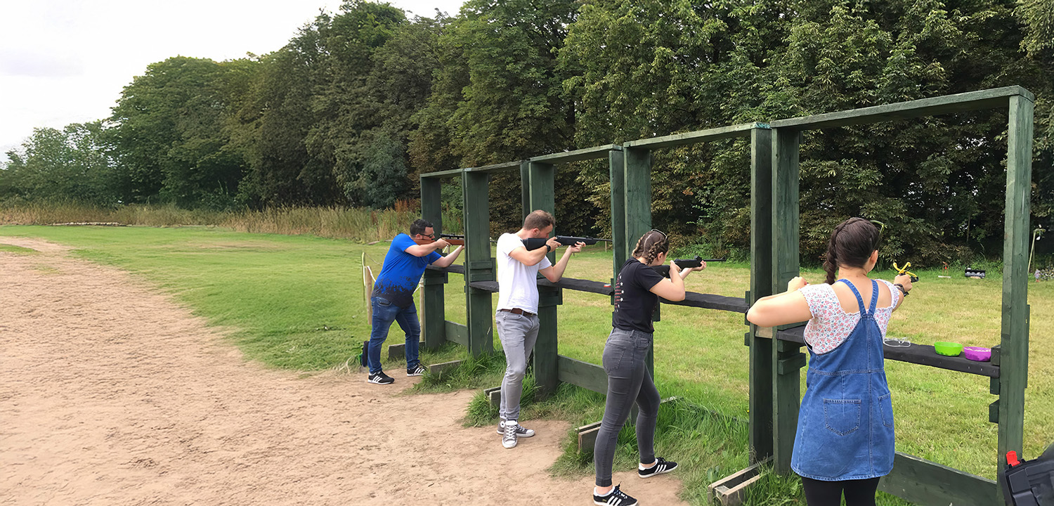 Target Shooting in North Nottingham from Into the Blue