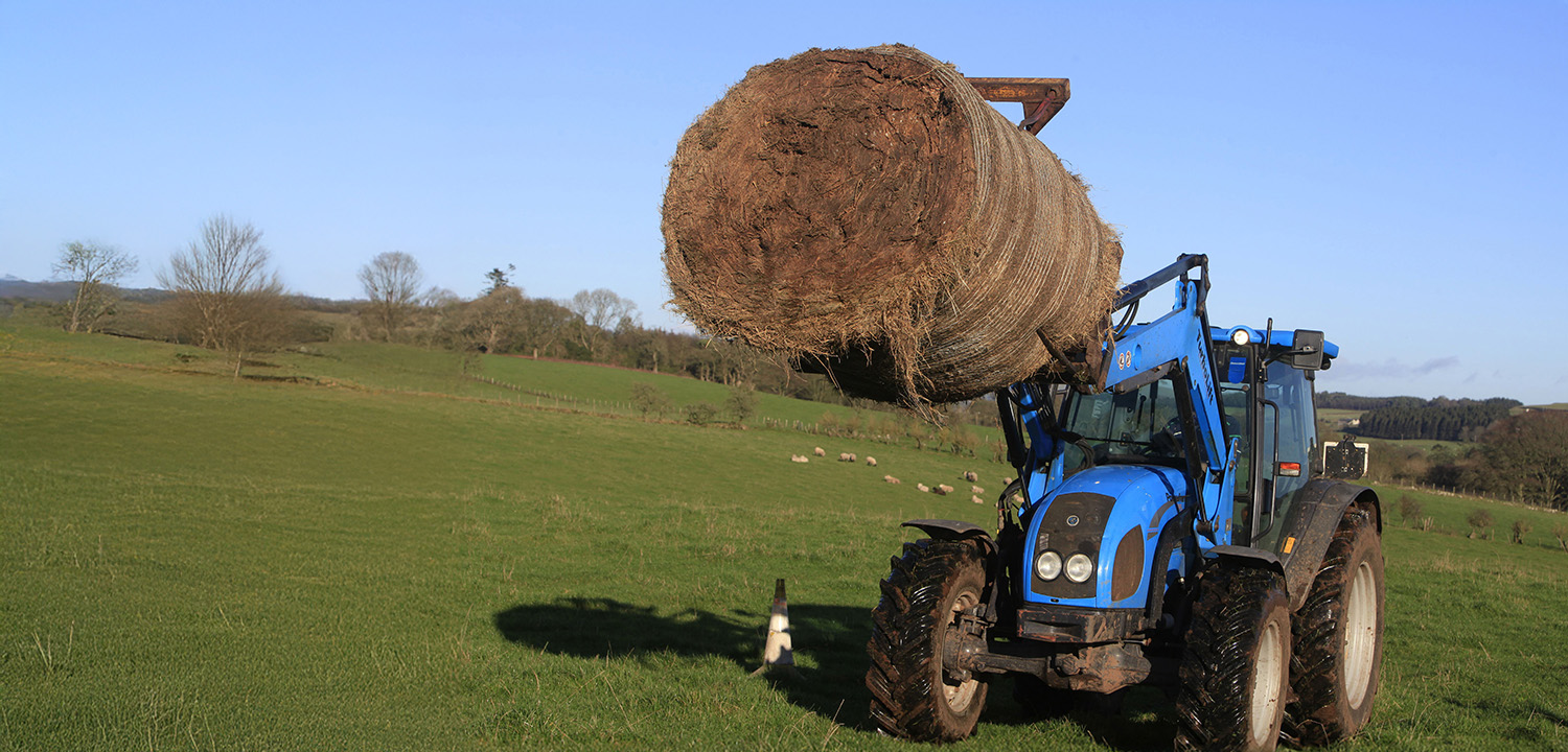 Tractor Driving Dumfries from Into the Blue