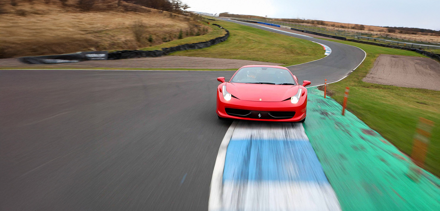 Ferrari 430 in Scotland