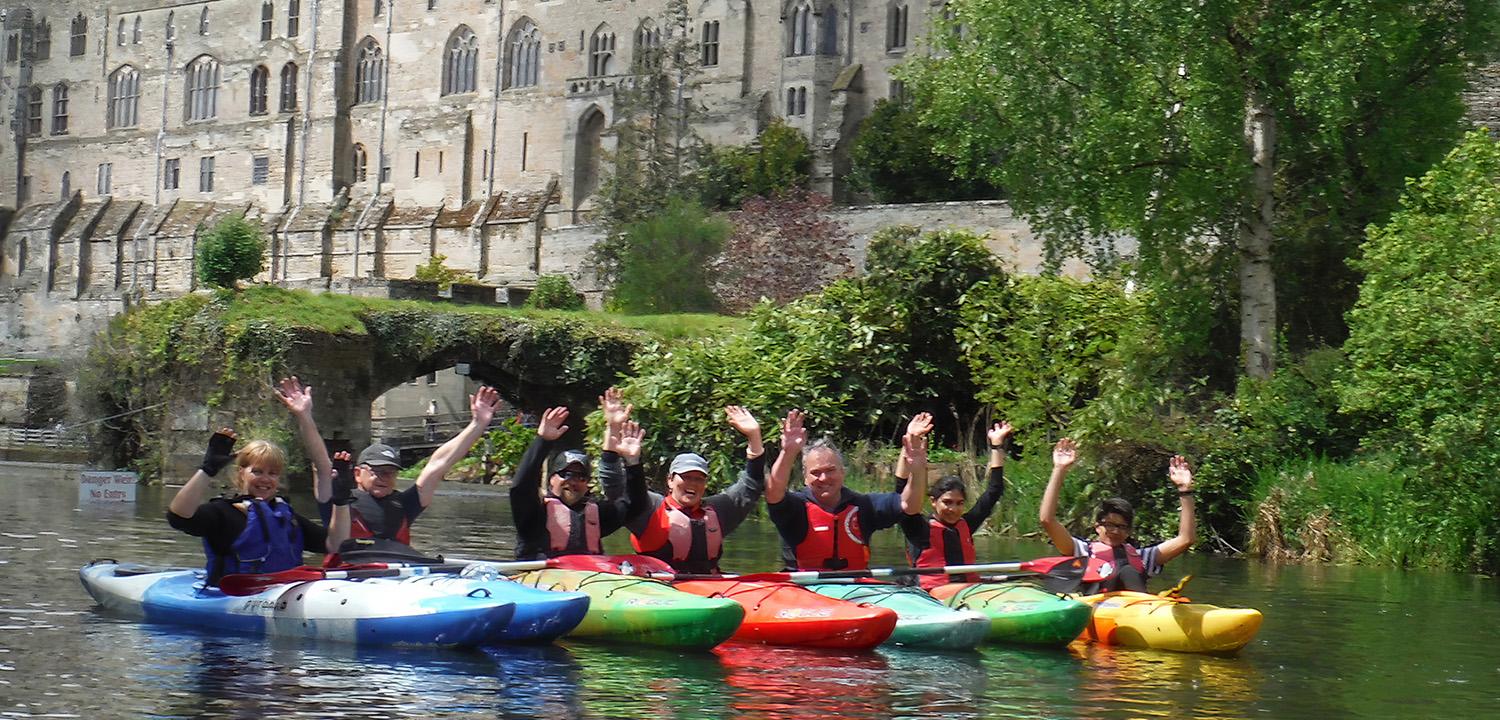 Paddle Sports River Wye Herefordshire from Into the Blue