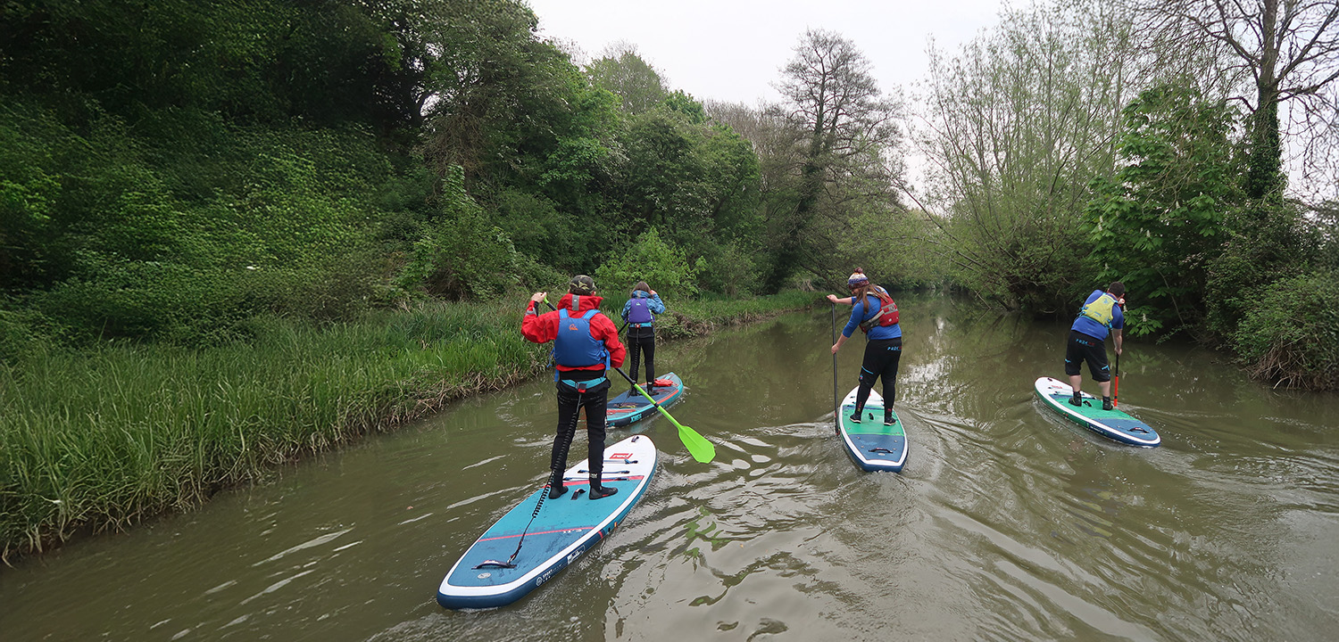 Stand Up Paddleboarding Warwickshire from Into the Blue