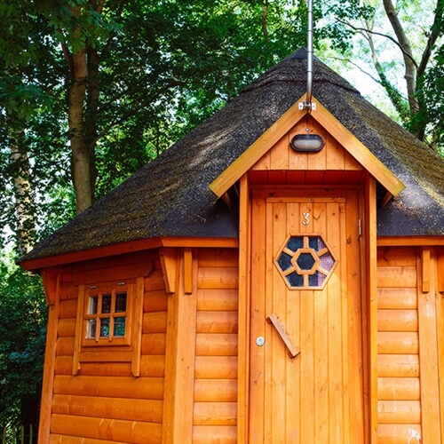Lee Valley Regional Park Authority - Cabin Break for Four outside cabin thumbnail