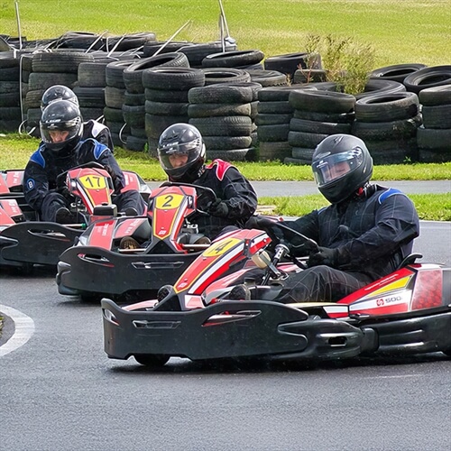 Outdoor Karting at Three Sisters Circuit