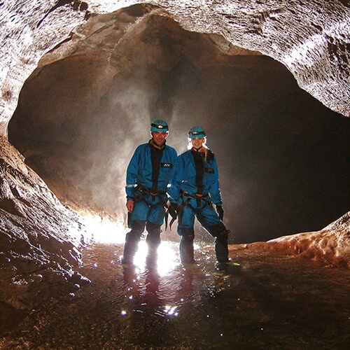 Caving in The Peak District
