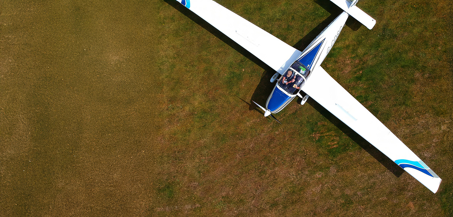 Motorgliding in Devon from Into the Blue