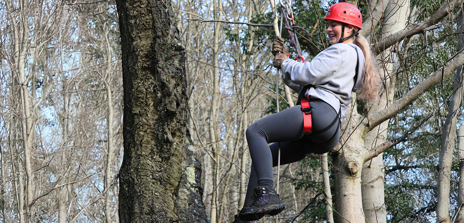 Abseiling Aberfeldy from Into the Blue