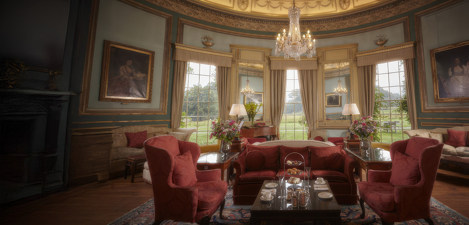 Afternoon Tea at Swinton Park from Into the Blue