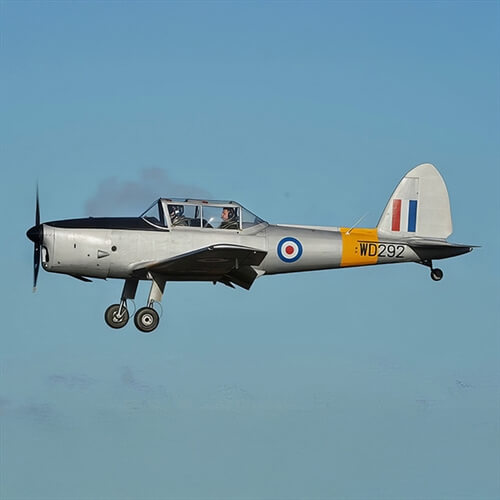 Vintage Chipmunk Flights from Fenland Airfield in Lincolnshire