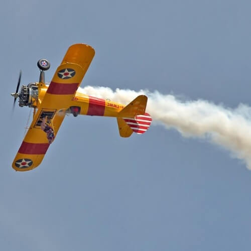 Aerobatic Wing Walking