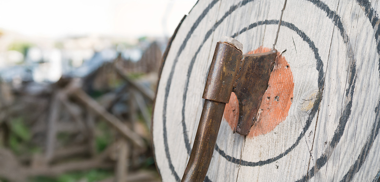 Axe Throwing Bristol from Into the Blue