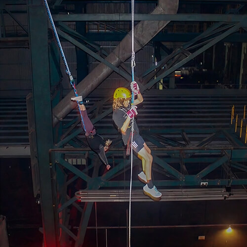Abseil into the Abyss at Magna Science Adventure Centre in Rotherham