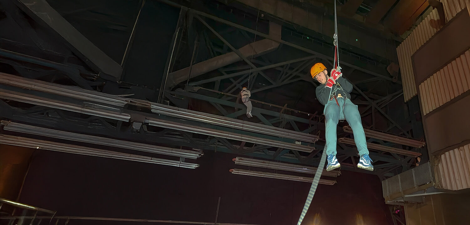 Abseil Into The Abyss At The Magna Science Adventure Centre In Abseil Into The Abyss At The Magna Science Adventure Centre In