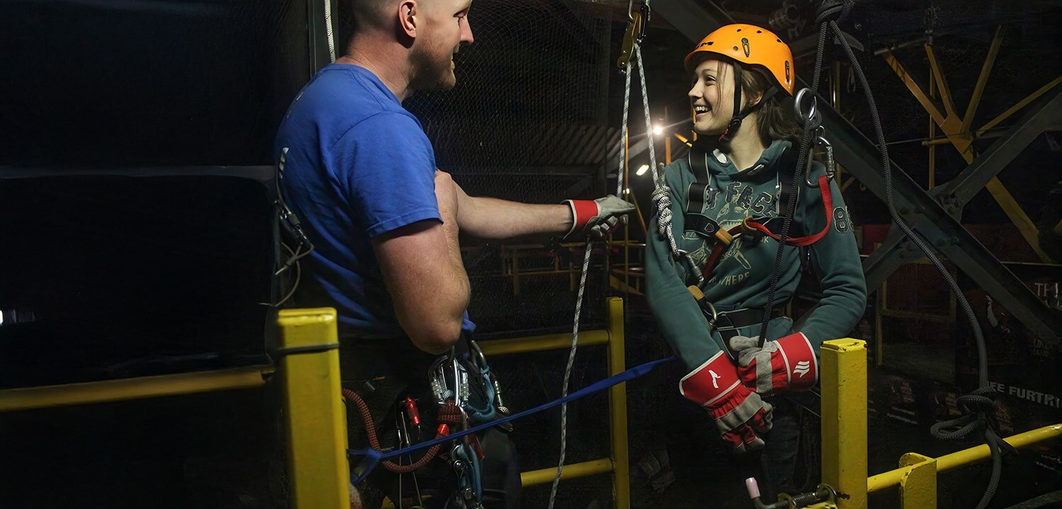 Abseil Into The Abyss At The Magna Science Adventure Centre In Abseil Into The Abyss At The Magna Science Adventure Centre In