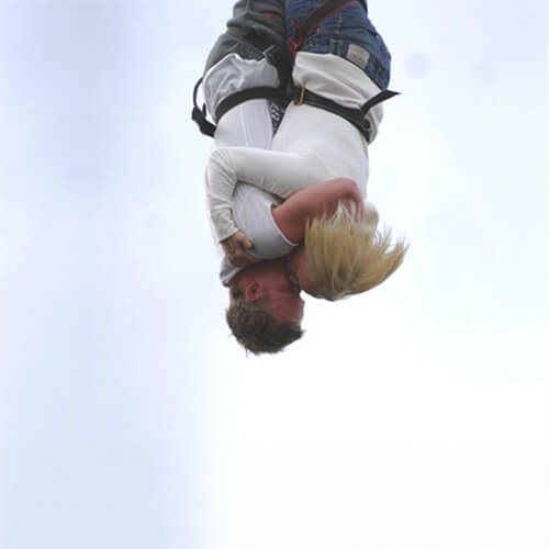 Lovers Leap Tandem Jump with Champagne