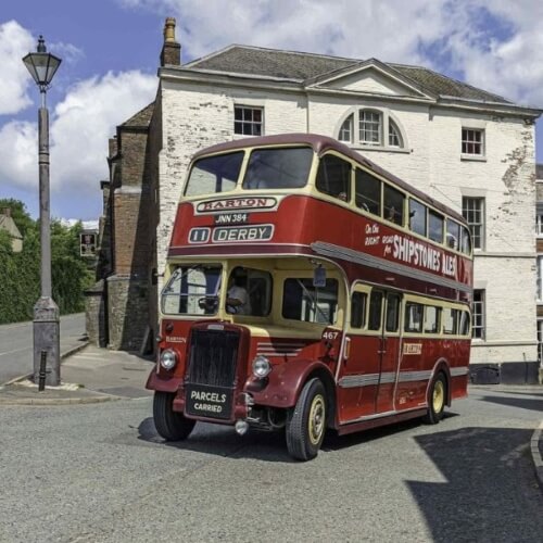 Christmas Journey Vintage Bus & Steam Train Trip at Ecclesbourne Valley Railway