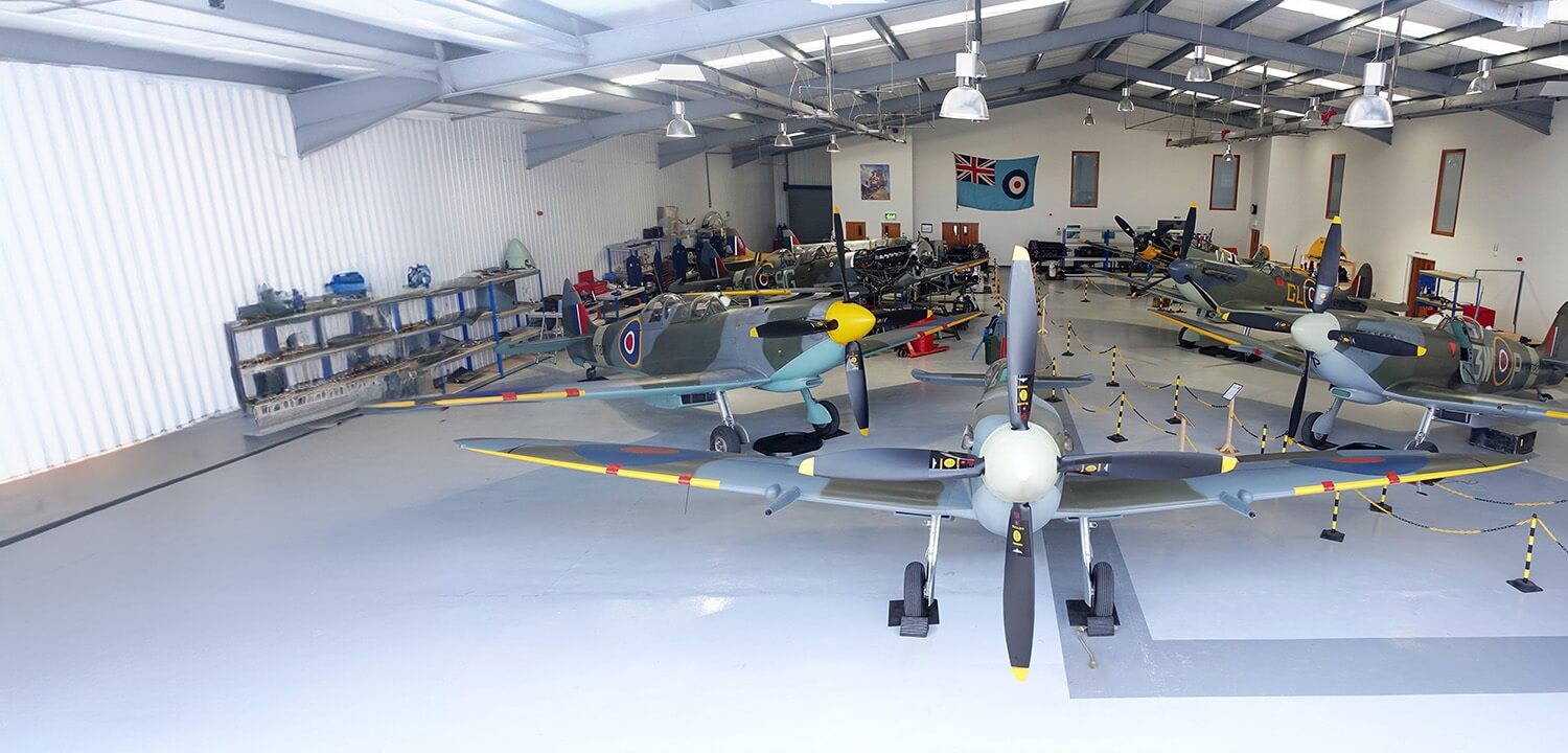 Spitfire Factory Tours at the Biggin Hill Heritage Hangar in Kent