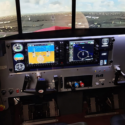 Full Motion Redbird MCX Simulator Full Motion Redbird MCX Simulator