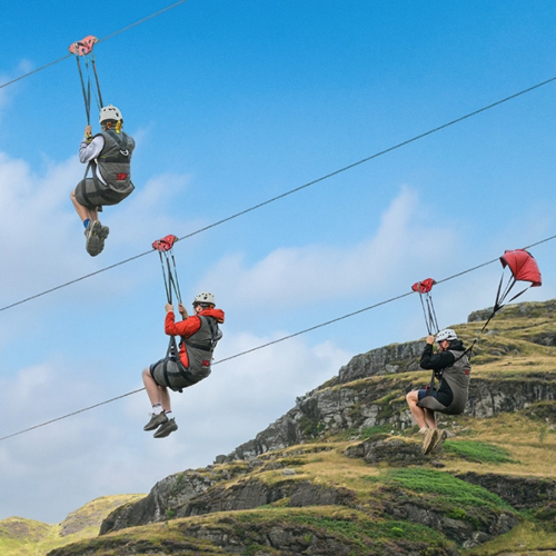 Zip World - Titan at Llechwedd Slate Quarry
