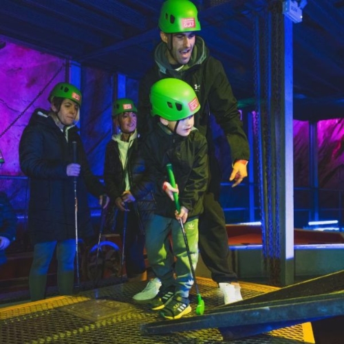 Zip World Underground Golf