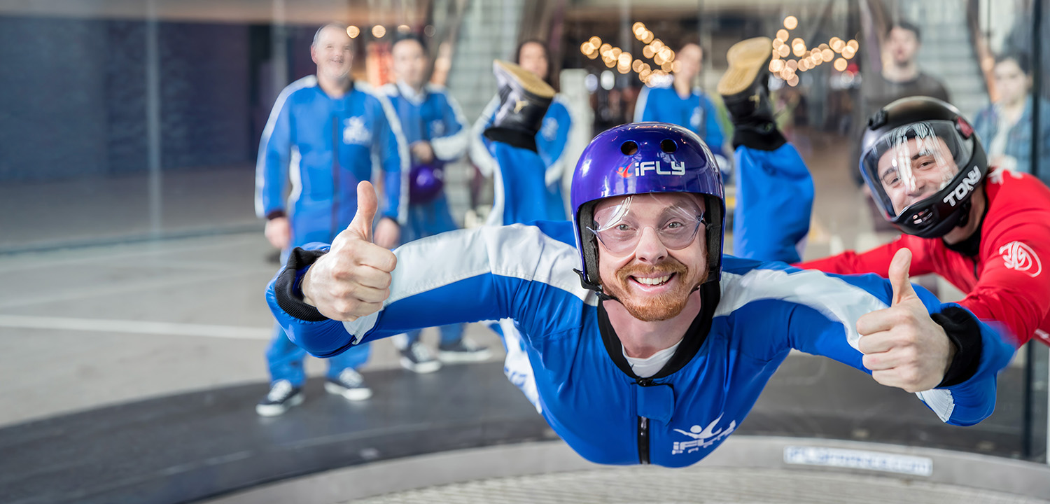 Extended Skydiving Simulator