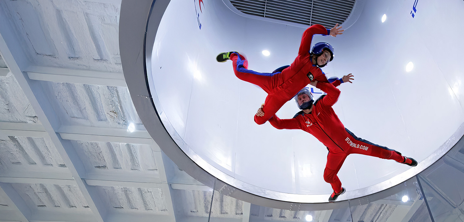 Extended Skydiving Simulator