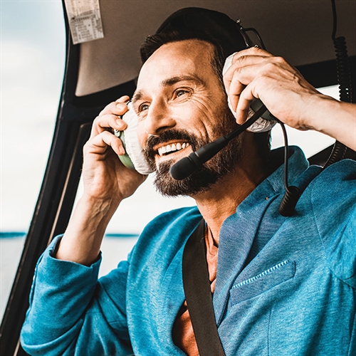 Helicopter co pilot experience
