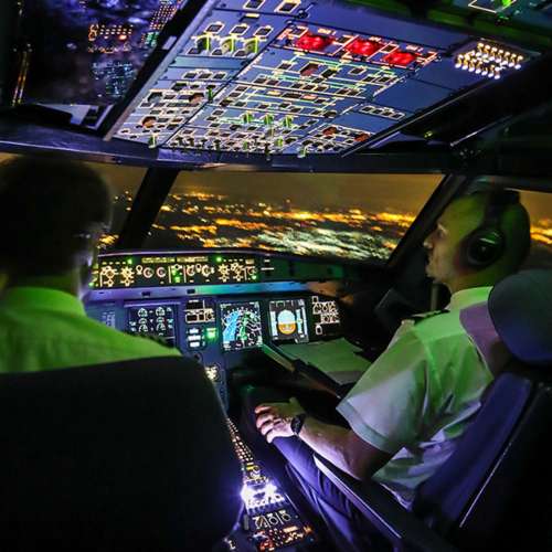 Airbus Flight Simulator near Exeter
