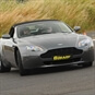 Driving an aston martin on Track