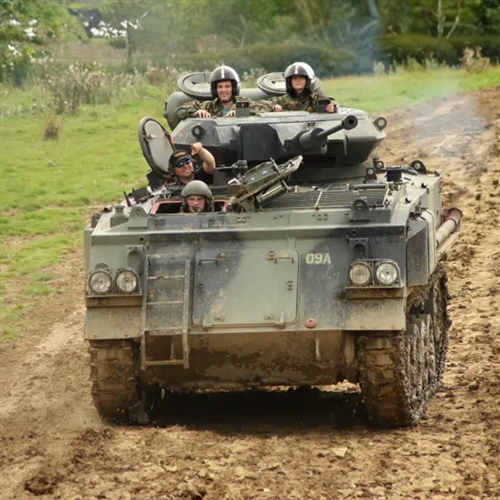 Couples Challenge Tank Driving Experience in Leicestershire