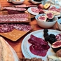 12 Days of Christmas Charcuterie Selection Box - Chacuterie and Fruit on a Plate