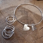 Jewellery Making Workshops Cornwall - Collection of rings and bracelets made