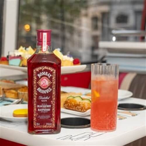 Gin Afternoon Tea Bus Tour London - Bombay Sapphire Gin and Cocktail