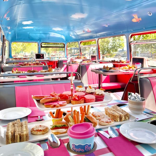 Peppa Pig Afternoon Tea London Bus Tour