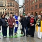 group photo on Manchester Music Walking Tour 