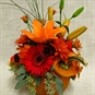 Floristry Workshops Middlesborough - Pumpkin Flower Arrangement