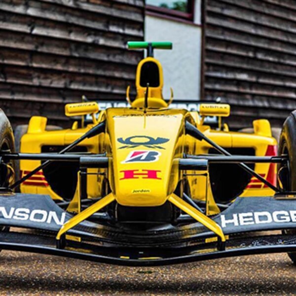 driving an f1 car