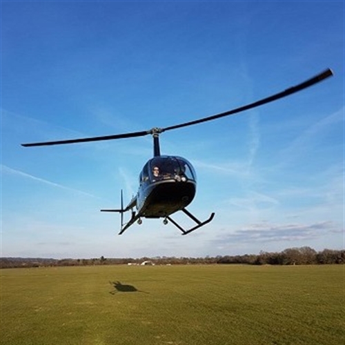 R44 in air R44 in air