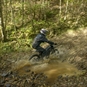 Electric Off Road Motorcycle Experience East Sussex - Riding Through Water