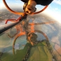 Aerobatics Experience Harwich - Man Upside Down in Aerobatic Plane