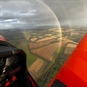 Flying Lessons Harwich - Sun on the aircraft