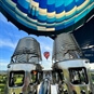 Hot Air Ballooning Devon - Balloon inflation