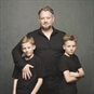 Fresh Fashion Father and Child Photoshoot image of Dad and two sons 
