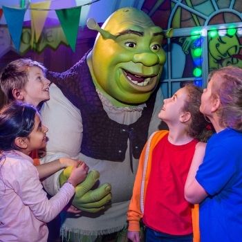 Shreks Adventure & Meal for Two