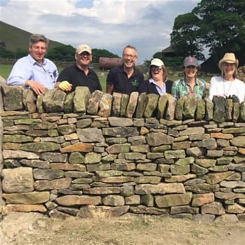 Two Day Dry Stone Walling Course in The Peak District - Completed wall Two Day Dry Stone Walling Course in The Peak District - Completed wall