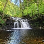 Wild Swimming Walks in Northumberland - Waterfall 