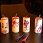 decorated candle