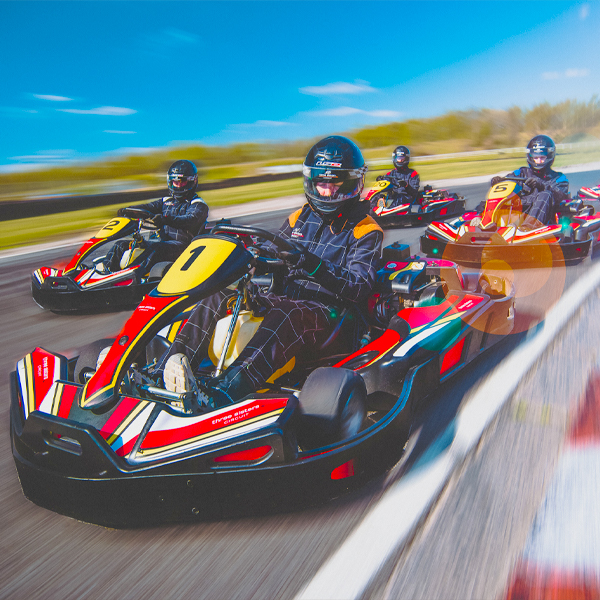 Outdoor Karting at Three Sisters Circuit