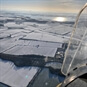 Views of the snow in the Microlight