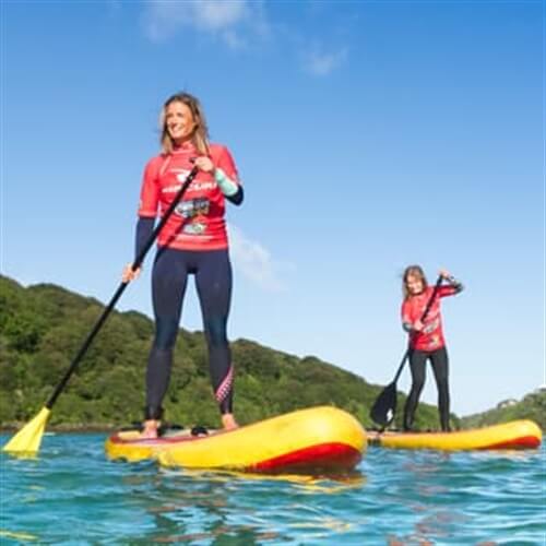 Gannel Estuary SUP Safari - People Paddleboarding